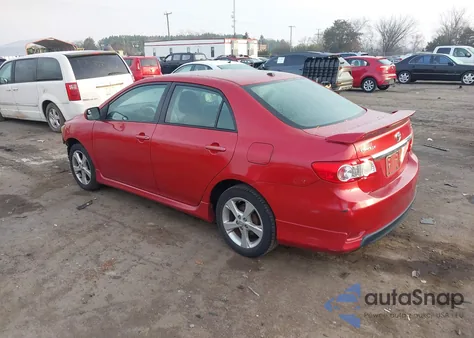 2011 Toyota Corolla S из США, поврежденный, VIN 2T1BU4EE3BC738439